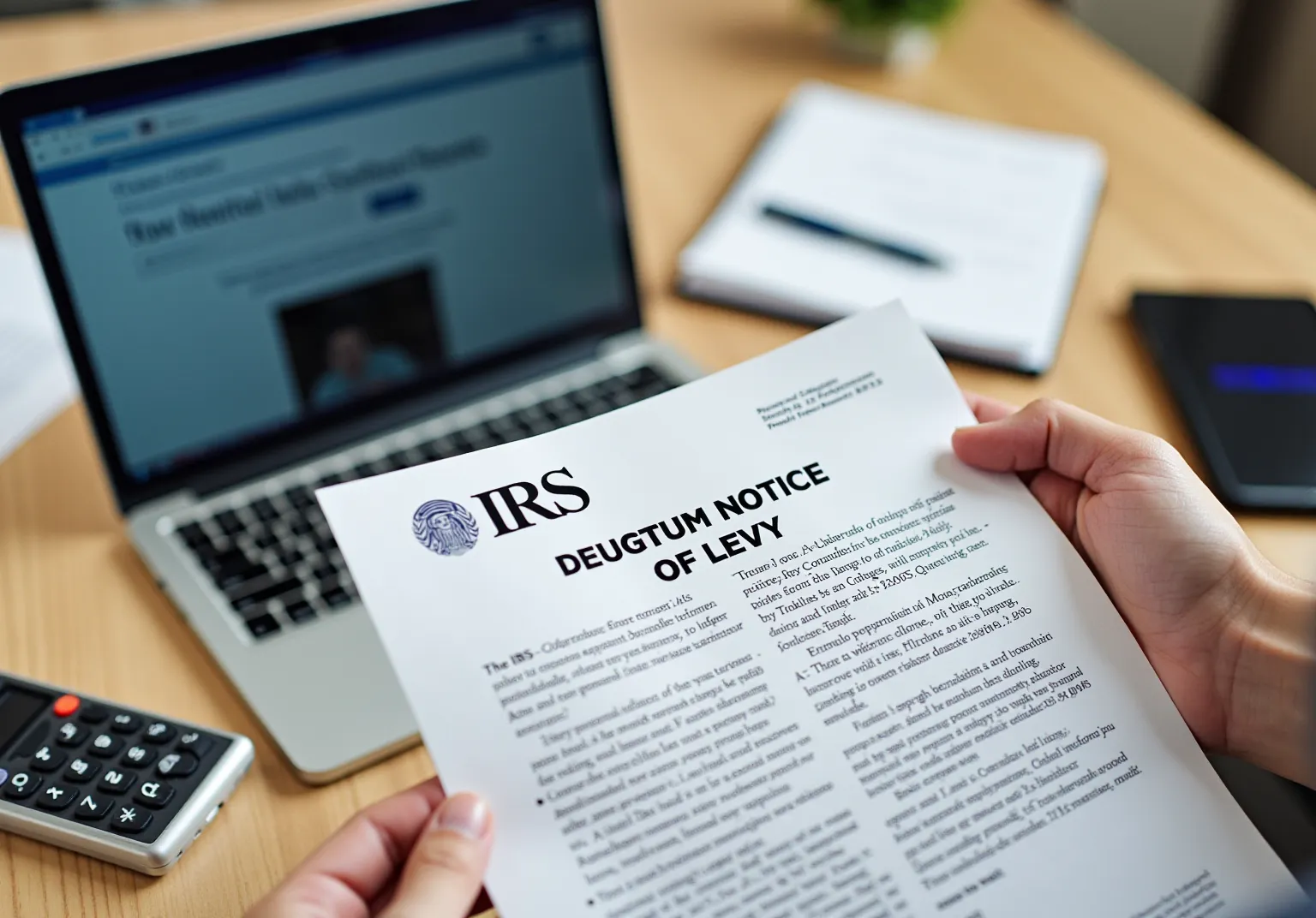 Navigate Your Notice of Levy: Essential Steps for Action